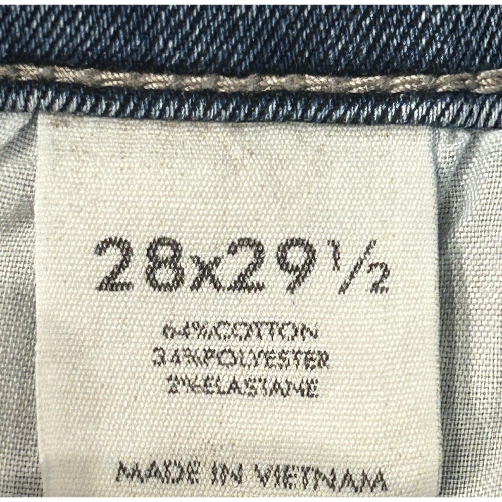 BKE Stella Skinny Jeans Womens 28x28.5 Medium Wash Distressed Denim - Picture 8 of 9